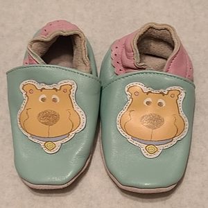 Vintage Scooby-Doo leather footlets/slippers